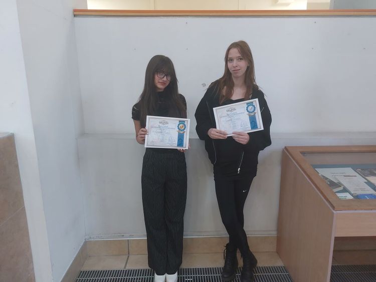 Első és második hely a Bolyai János Vas Vármegyei Matematikaversenyen