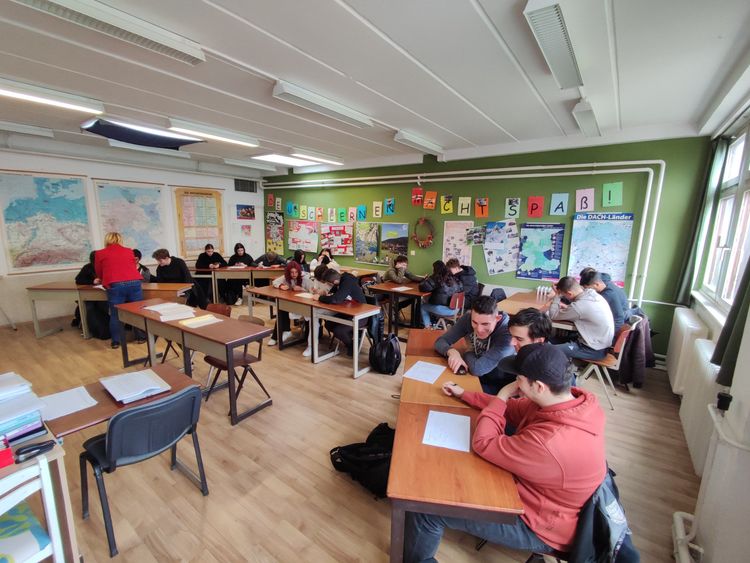 Játékos német nyelvi vetélkedő